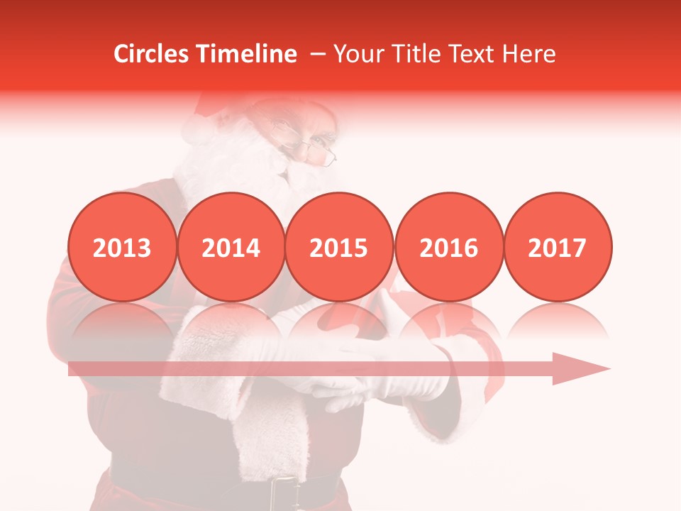 Eve Winter Holding PowerPoint Template