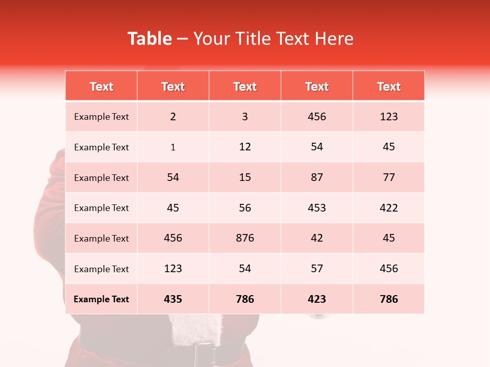 Eve Winter Holding PowerPoint Template