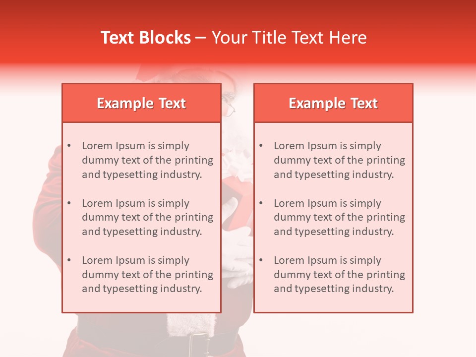 Eve Winter Holding PowerPoint Template