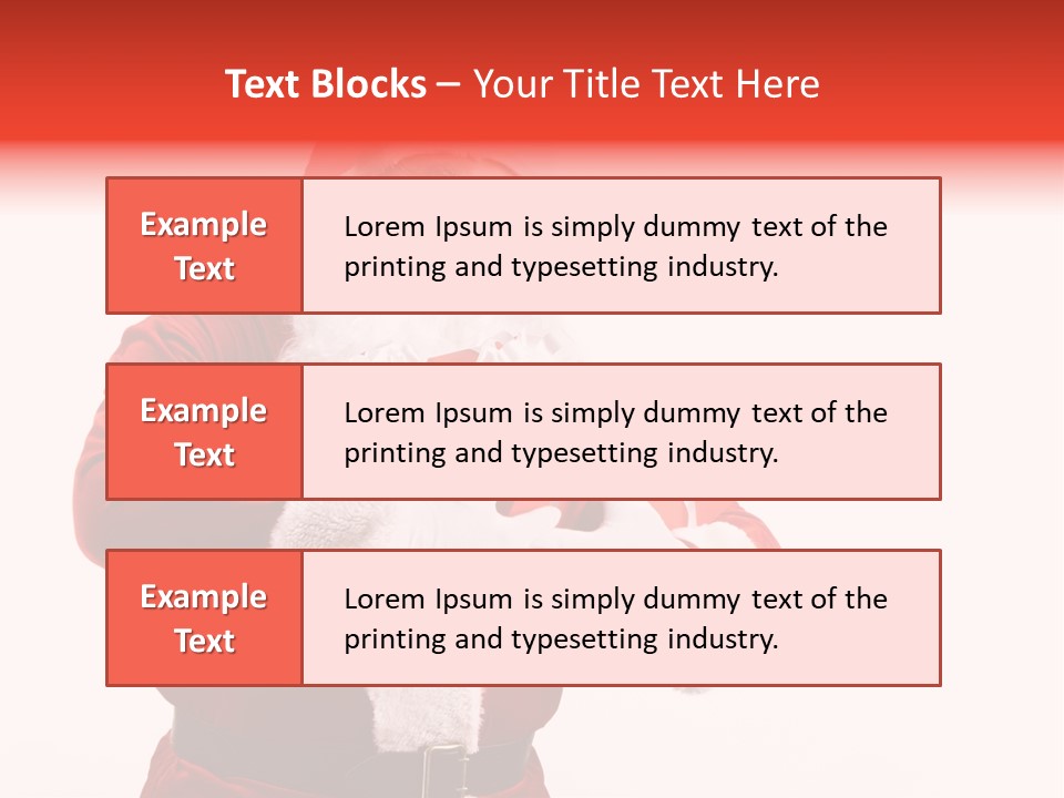 Eve Winter Holding PowerPoint Template