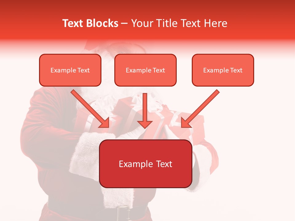Eve Winter Holding PowerPoint Template