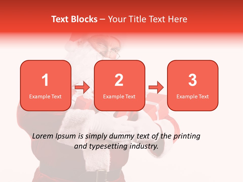 Eve Winter Holding PowerPoint Template