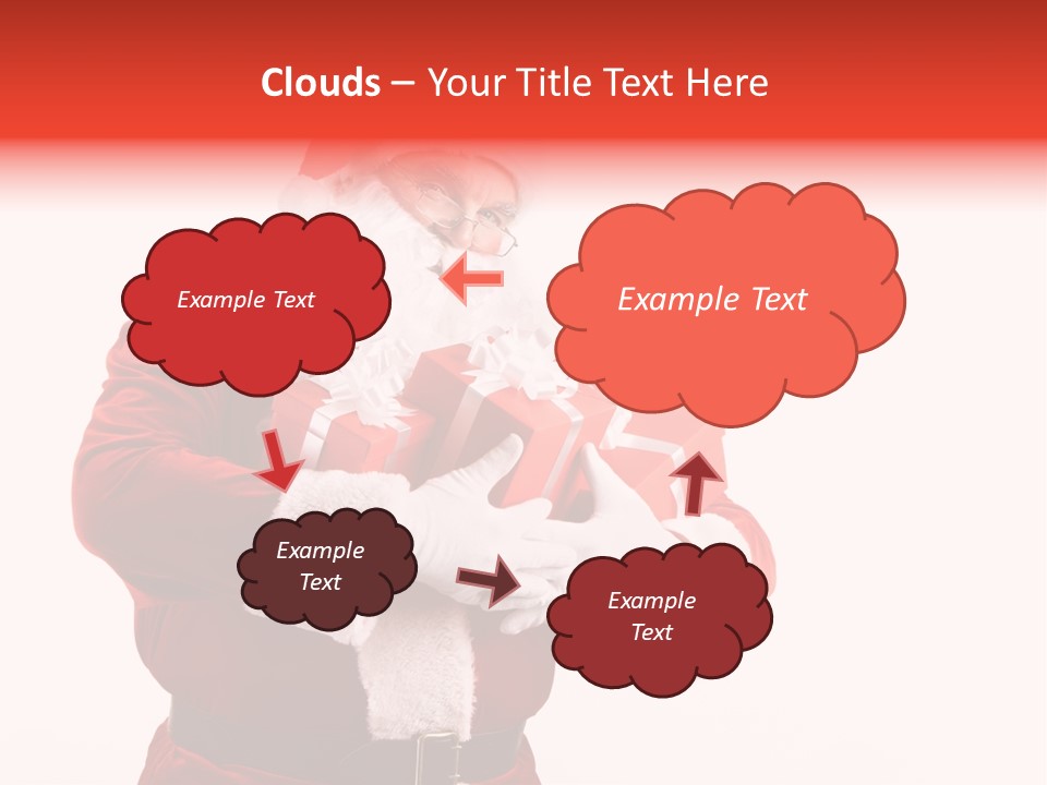 Eve Winter Holding PowerPoint Template