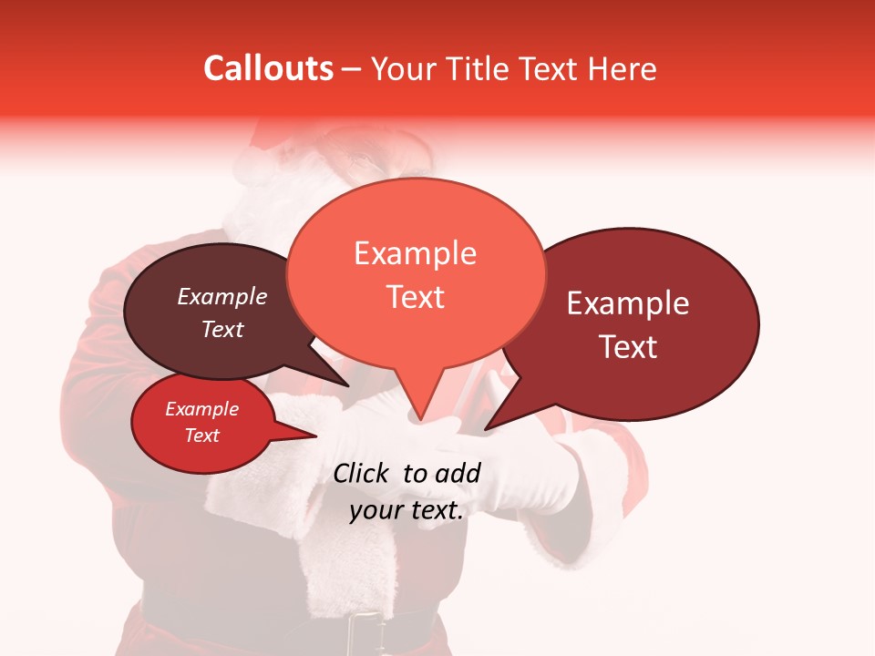 Eve Winter Holding PowerPoint Template