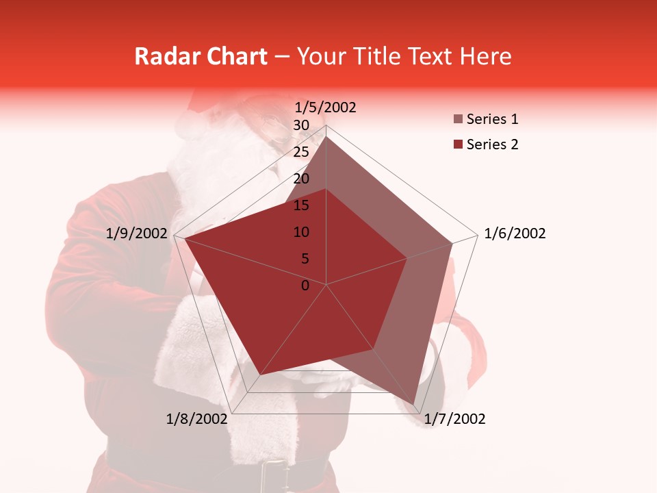 Eve Winter Holding PowerPoint Template