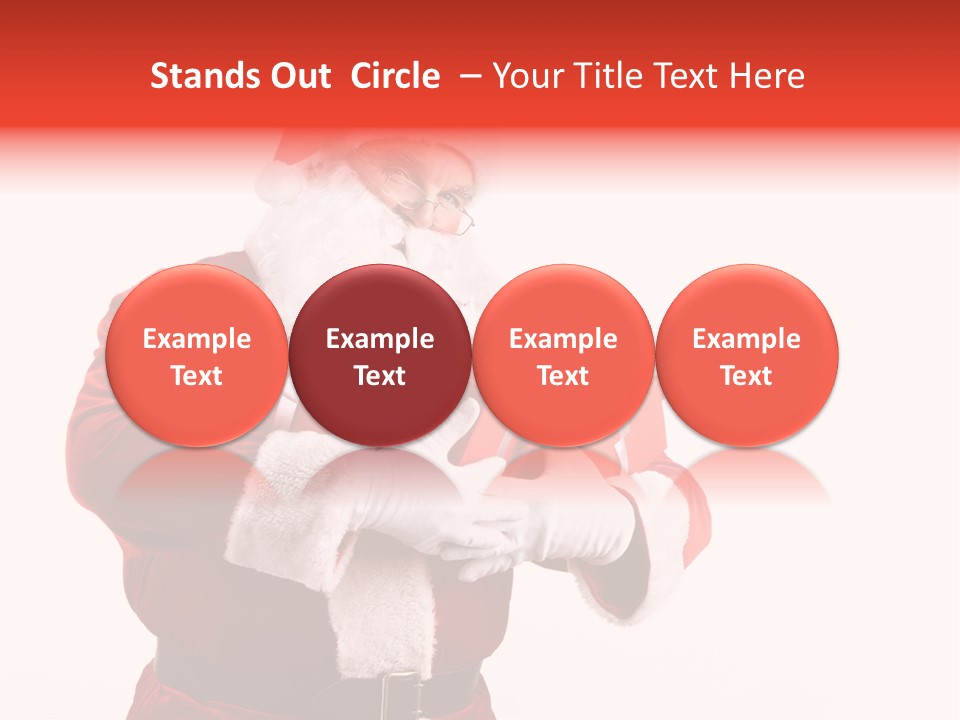 Eve Winter Holding PowerPoint Template