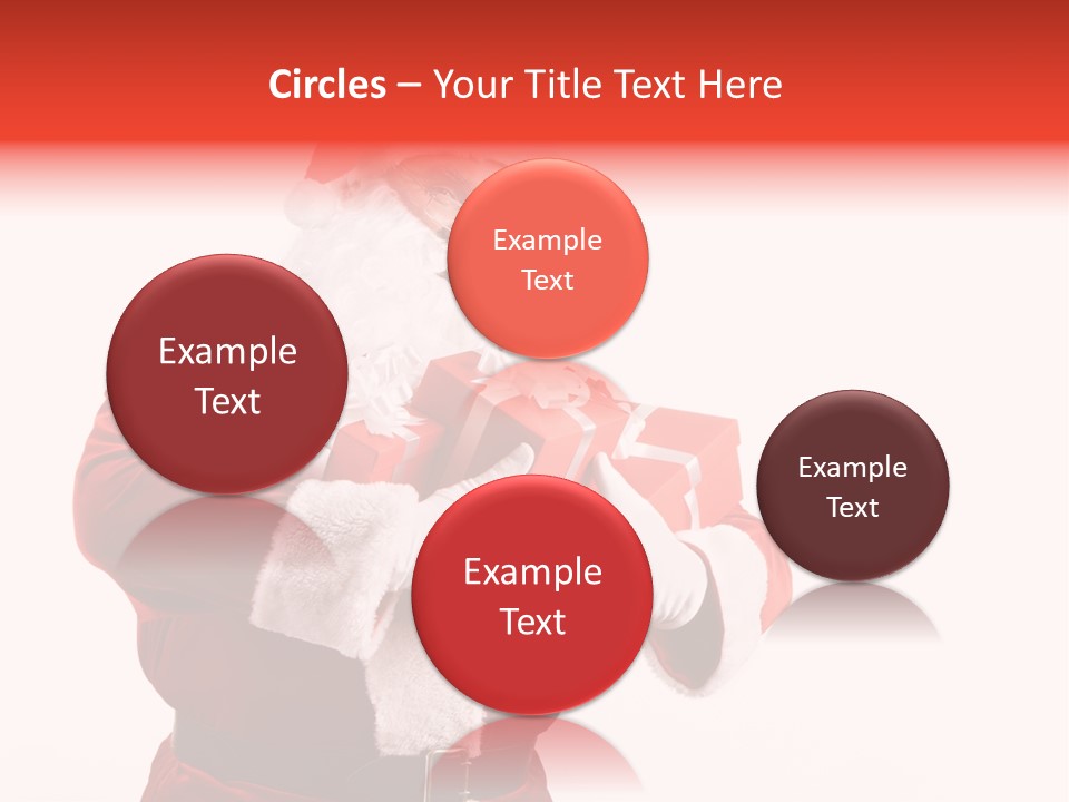 Eve Winter Holding PowerPoint Template