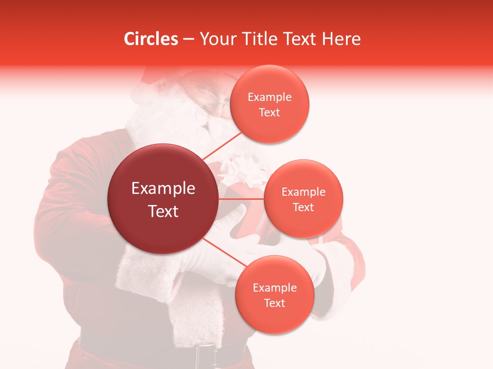 Eve Winter Holding PowerPoint Template