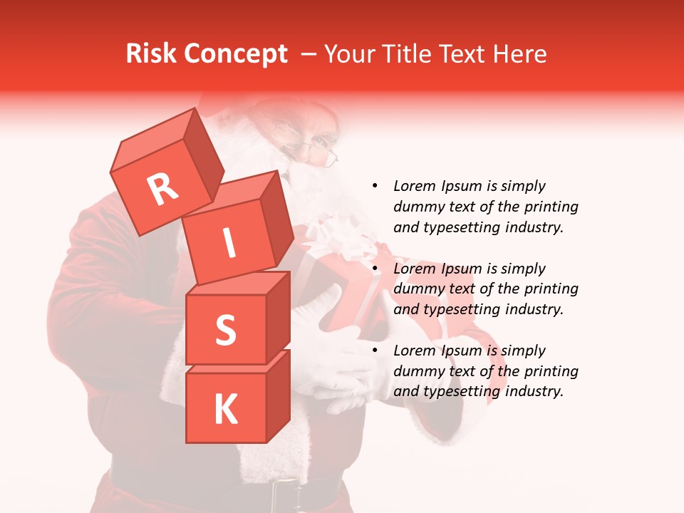 Eve Winter Holding PowerPoint Template