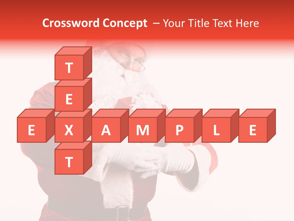 Eve Winter Holding PowerPoint Template