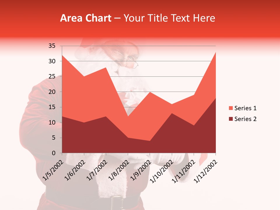 Eve Winter Holding PowerPoint Template
