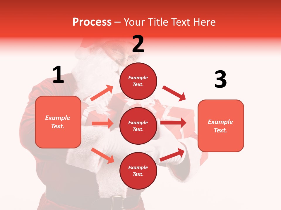 Eve Winter Holding PowerPoint Template