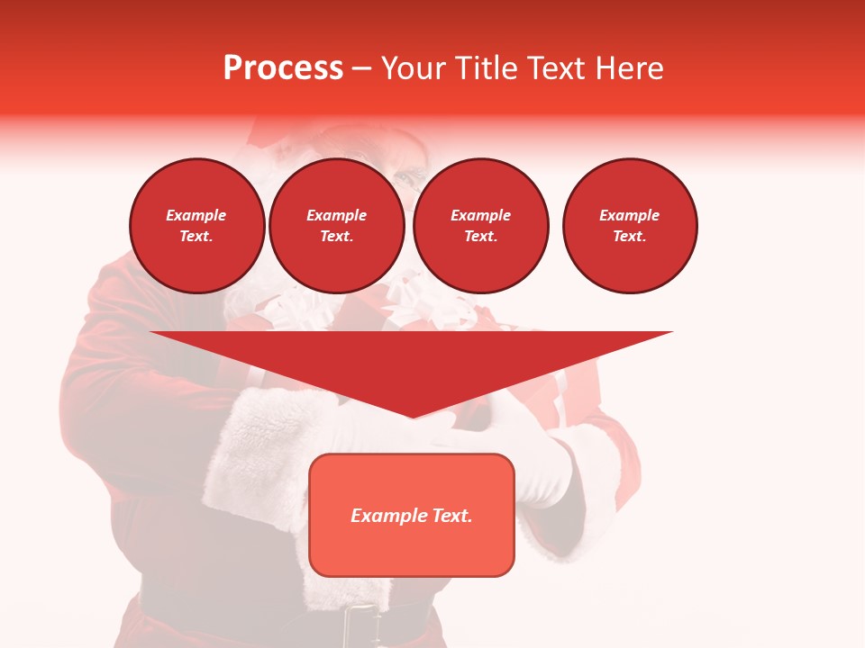 Eve Winter Holding PowerPoint Template