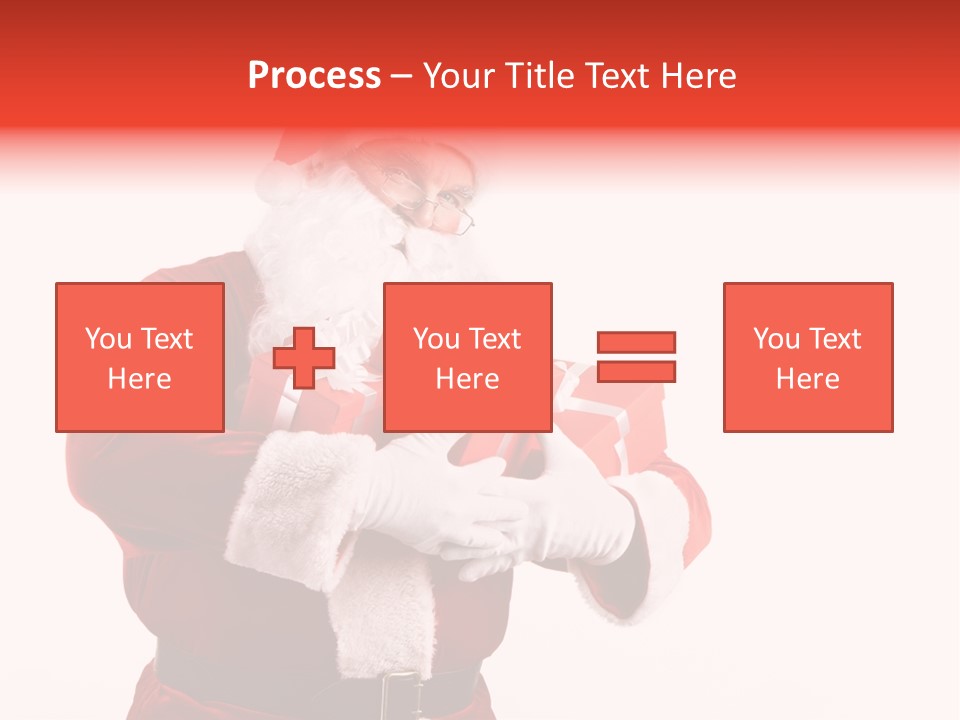 Eve Winter Holding PowerPoint Template