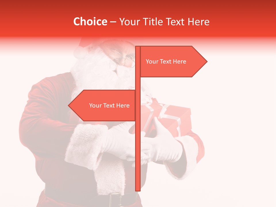 Eve Winter Holding PowerPoint Template