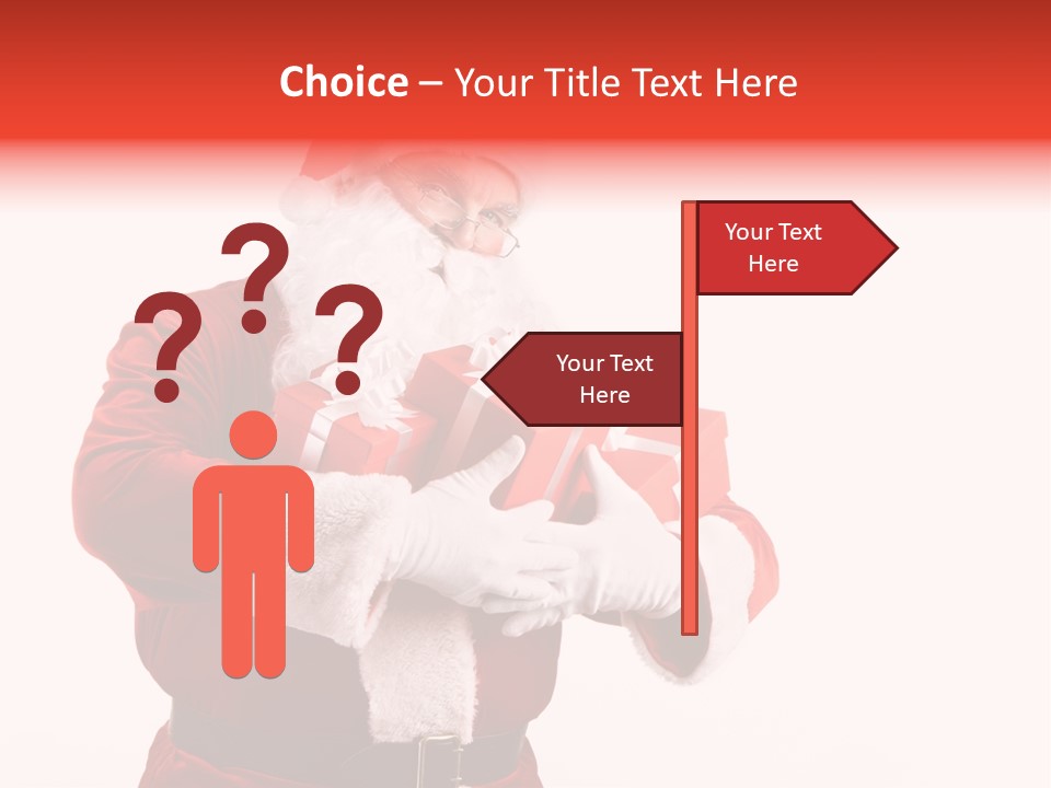 Eve Winter Holding PowerPoint Template