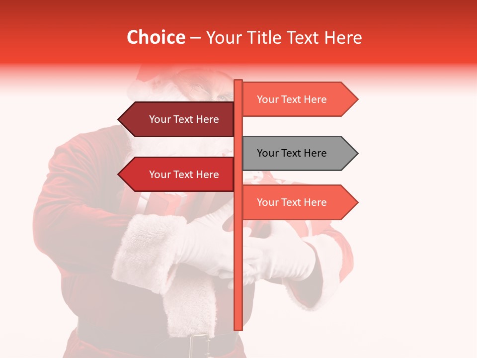 Eve Winter Holding PowerPoint Template