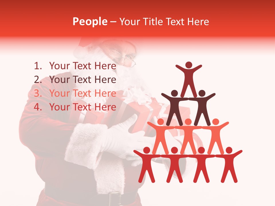 Eve Winter Holding PowerPoint Template