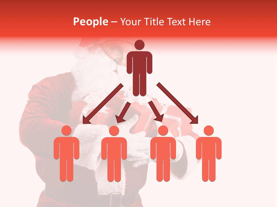 Eve Winter Holding PowerPoint Template