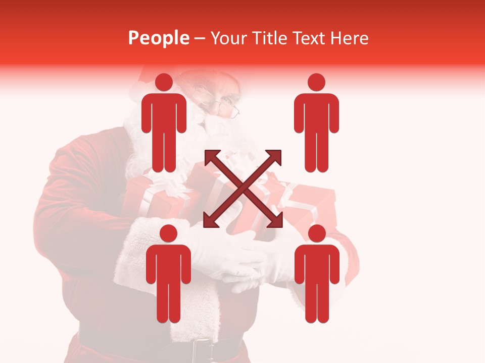 Eve Winter Holding PowerPoint Template