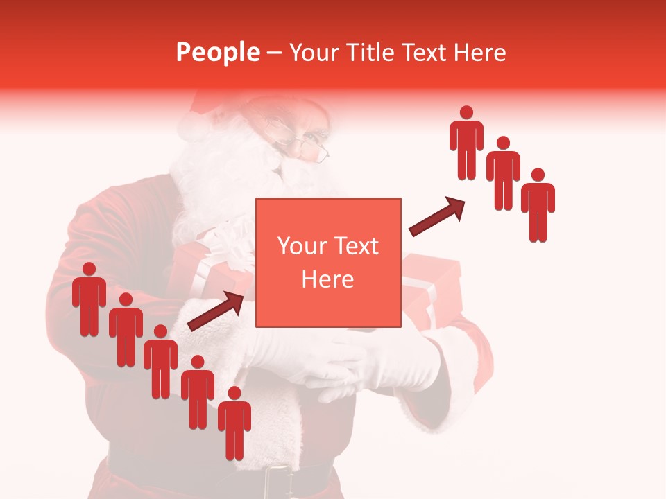 Eve Winter Holding PowerPoint Template