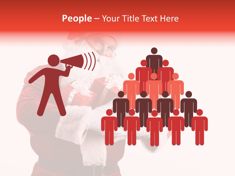 Eve Winter Holding PowerPoint Template