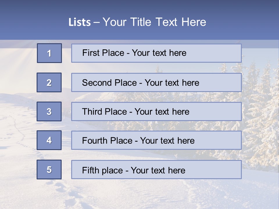 Park Alp Nature PowerPoint Template