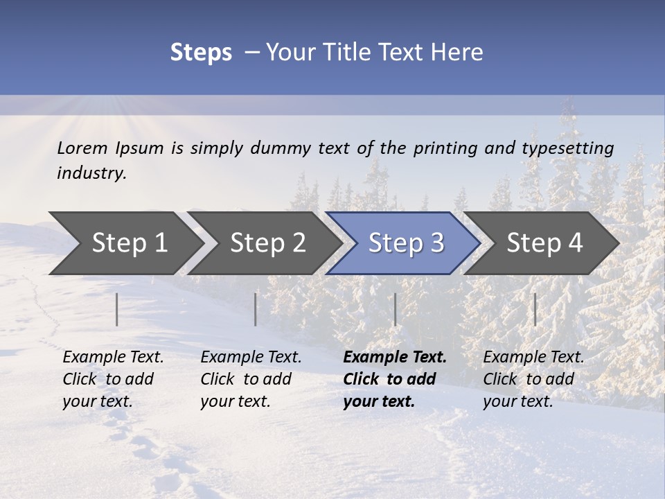 Park Alp Nature PowerPoint Template