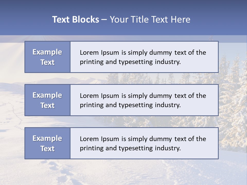 Park Alp Nature PowerPoint Template