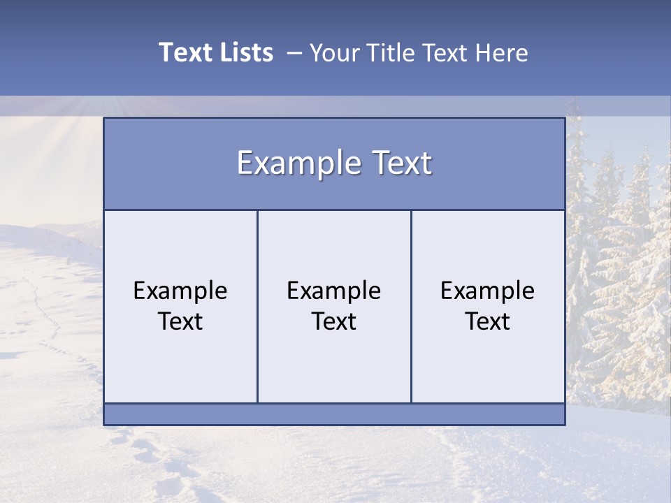 Park Alp Nature PowerPoint Template