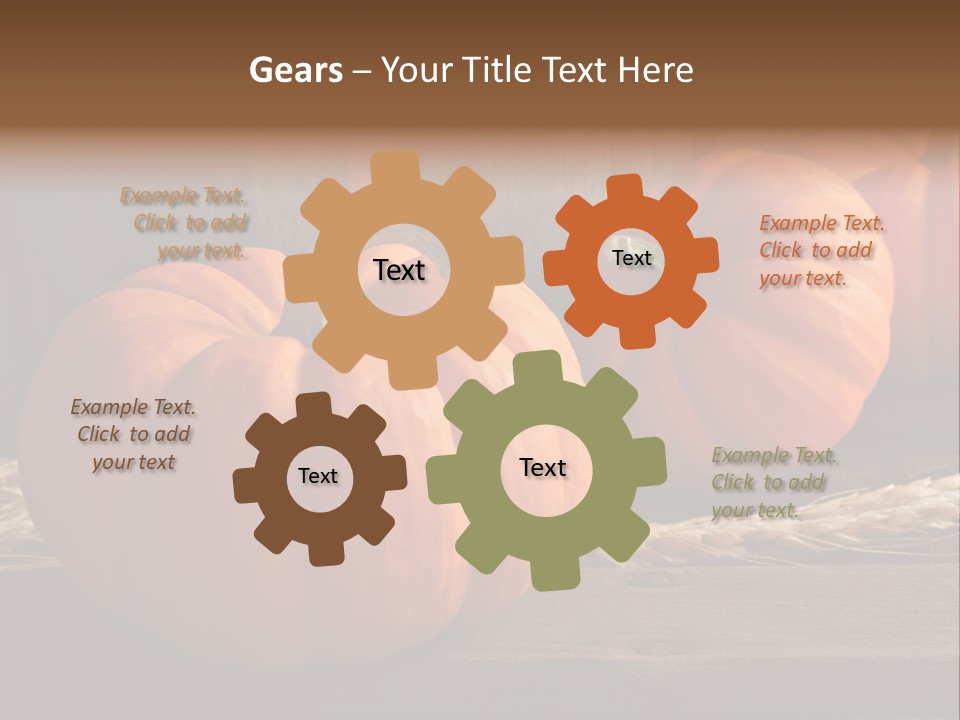 Harve T Macro Wood PowerPoint Template