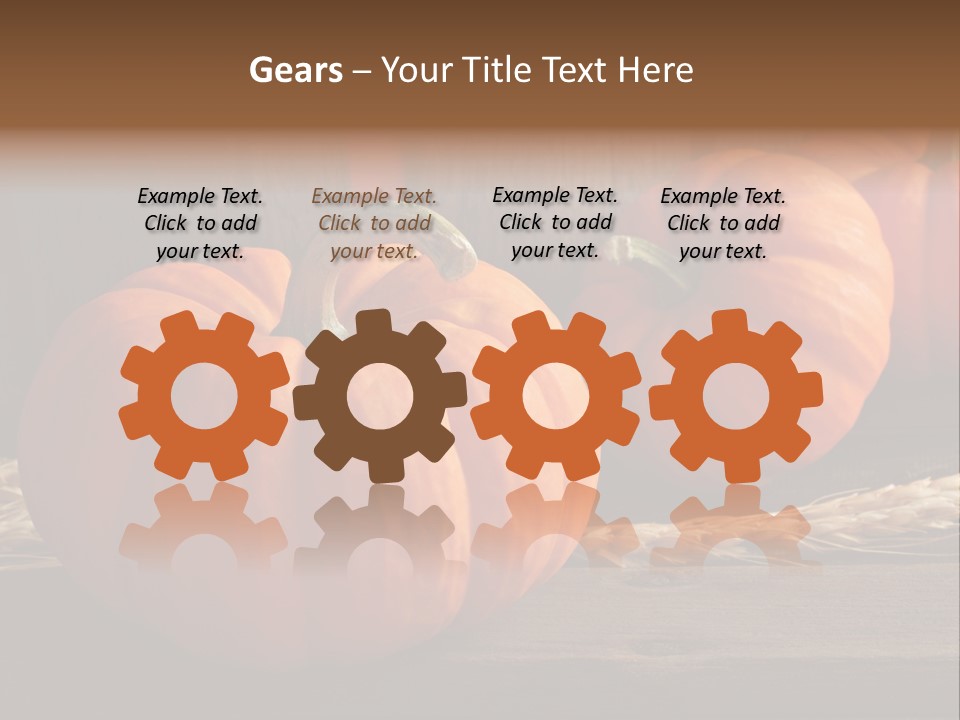 Harve T Macro Wood PowerPoint Template