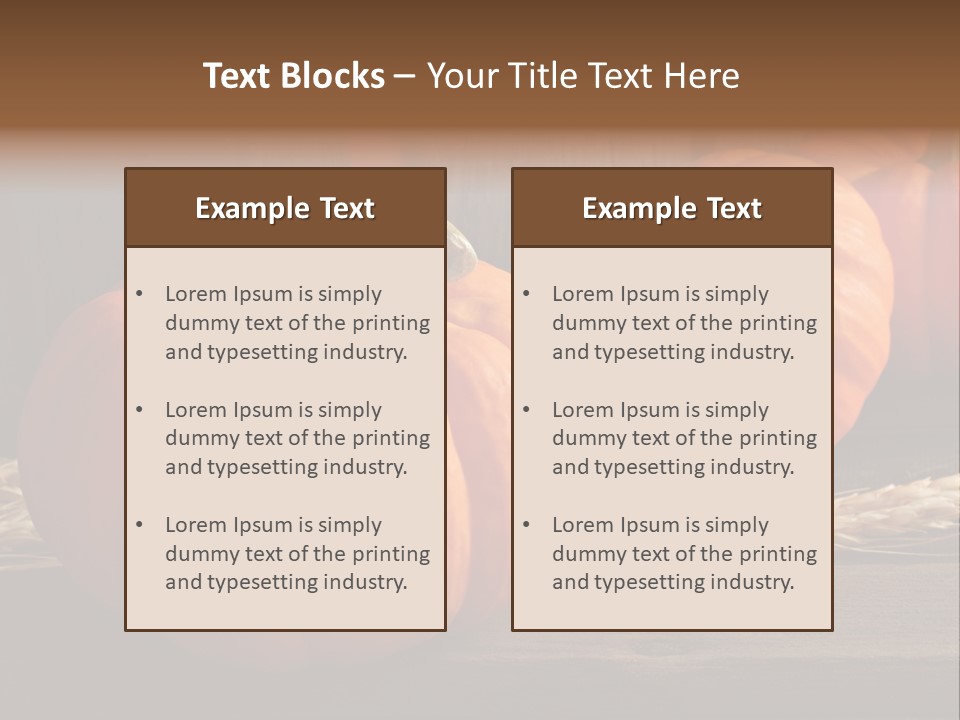 Harve T Macro Wood PowerPoint Template