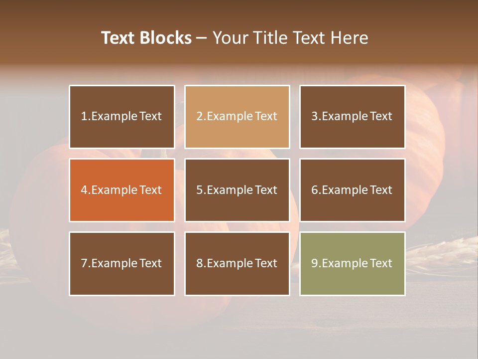 Harve T Macro Wood PowerPoint Template