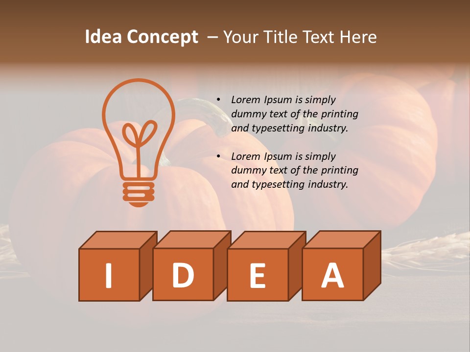 Harve T Macro Wood PowerPoint Template