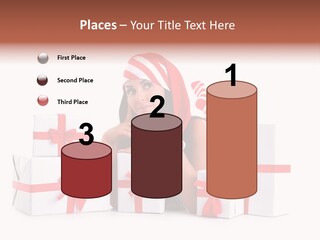 Optimistic Dress Hold PowerPoint Template