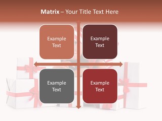 Optimistic Dress Hold PowerPoint Template