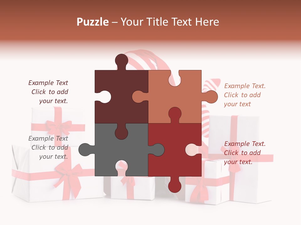 Optimistic Dress Hold PowerPoint Template