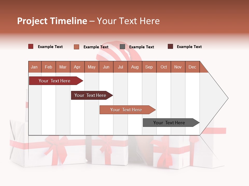 Optimistic Dress Hold PowerPoint Template