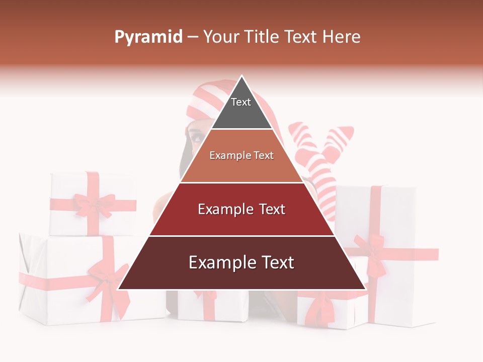 Optimistic Dress Hold PowerPoint Template