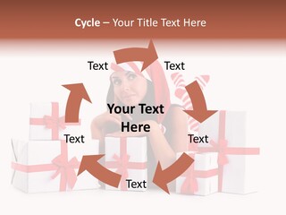 Optimistic Dress Hold PowerPoint Template
