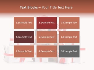 Optimistic Dress Hold PowerPoint Template