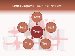 Optimistic Dress Hold PowerPoint Template