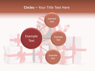 Optimistic Dress Hold PowerPoint Template