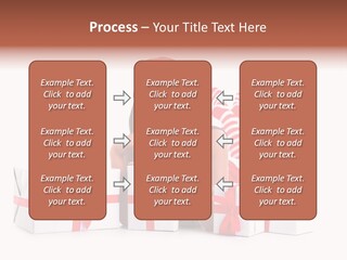 Optimistic Dress Hold PowerPoint Template