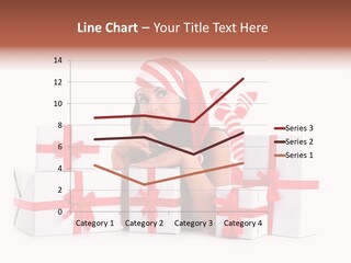 Optimistic Dress Hold PowerPoint Template