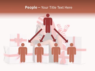 Optimistic Dress Hold PowerPoint Template