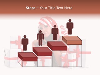 Optimistic Dress Hold PowerPoint Template