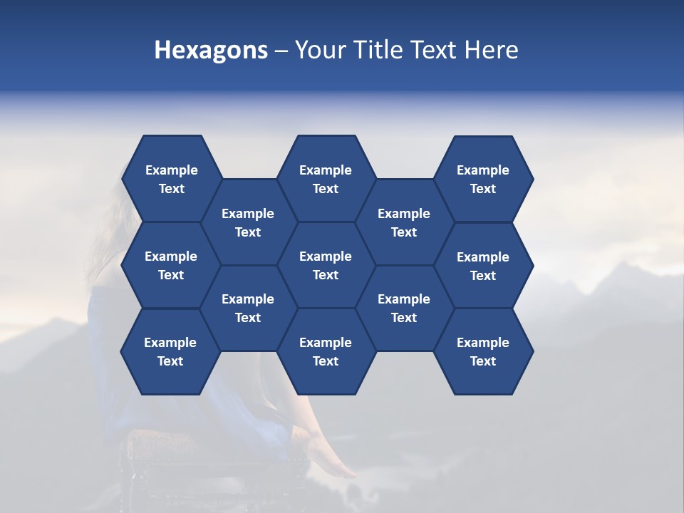 Fashion Outdoor Mountain PowerPoint Template