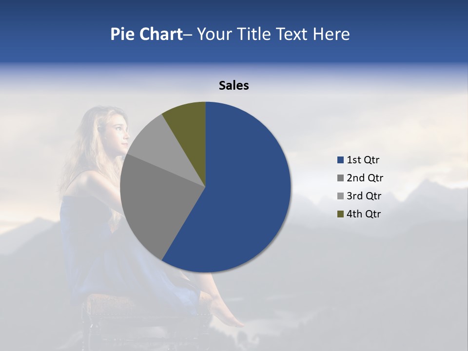 Fashion Outdoor Mountain PowerPoint Template